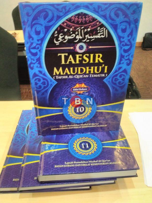 TAFSIR MAUDHUI (TAFSIR AL-QUR'AN TEMATIK) KEMENTERIAN AGAMA RI Edisi Terbaru 2019 - 11 Jilid